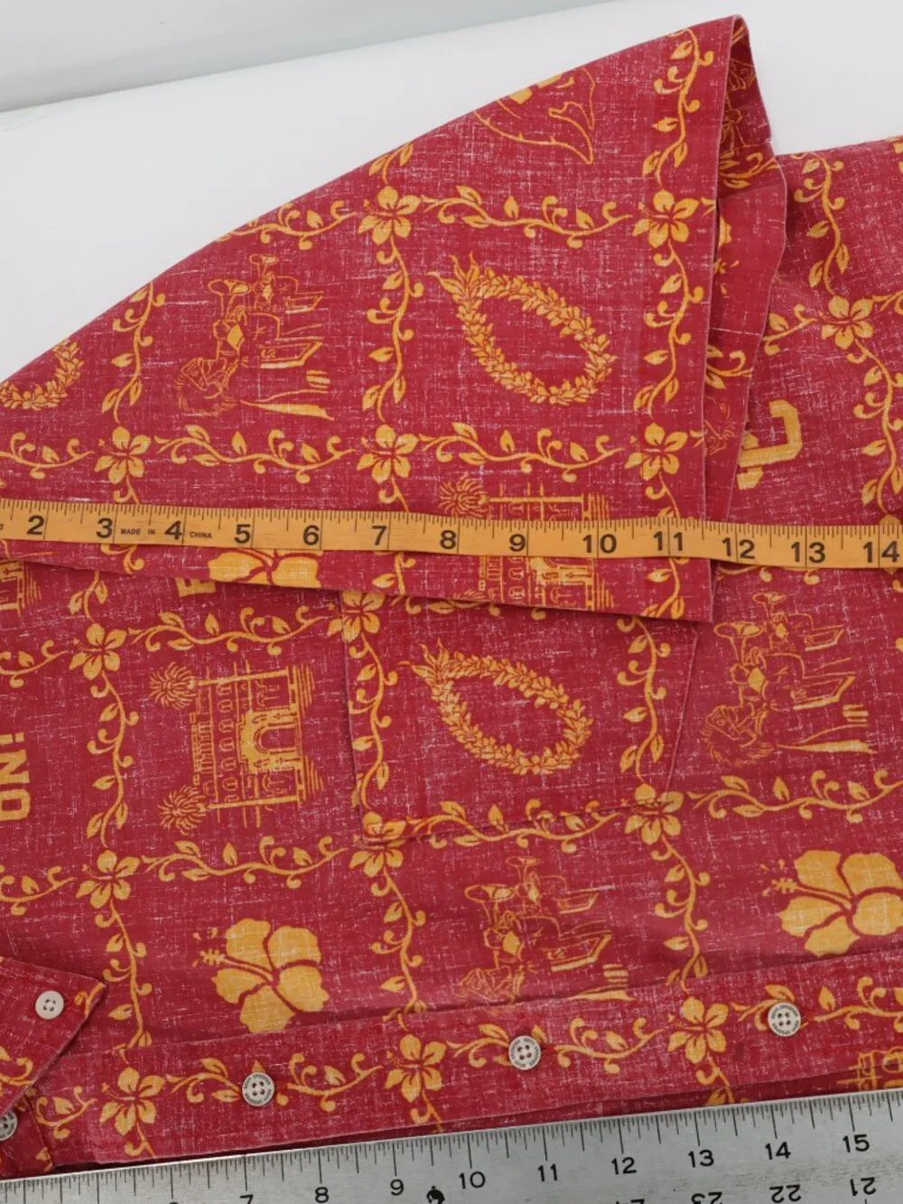 Reyn Spooner Hawaiian Shirt Mens XL university USC Fight On Trojans Football - Picture 9 of 15